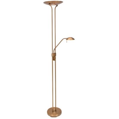 STEINHAUER Sienna Biron Lampe M&egrave;re & Enfant Bronze Bross&eacute;, Verre Mat 