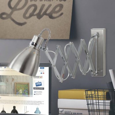 STEINHAUER Sienna jump applique dome acier bross&eacute;, chrome poli