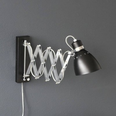 STEINHAUER Sienna jump applique murale dome noir mat, chrome poli