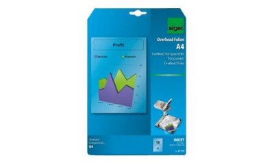 SIGEL  - 100 microns - clair - A4 (210 x 297 mm) 10 feuille(s) film
