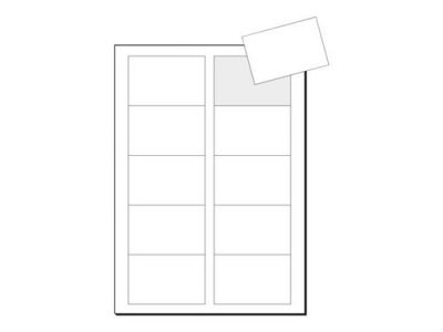 SIGEL  Business Card 3C LP790 - cartes de visite - 100 carte(s)