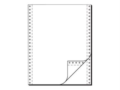 SIGEL  Computer Paper - Perfor&eacute; - 305 x 240 mm - 60 g/m&sup2; - 1000 feuille(s) papier sans carbone