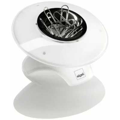 SIGEL  Distributeur De Trombones Eye:Style, Blanc / Noir