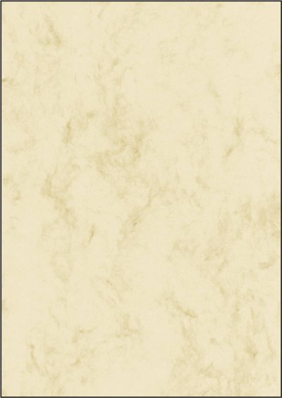 SIGEL  Dp181 Papier &agrave; Lettres, 21 X 29,7 cm, 90G/M&sup2;, Marbre Beige Clair, 25 Feuilles