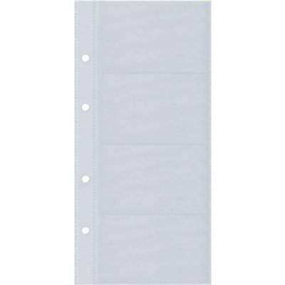 SIGEL  Pochettes Pour Classeur A Anneaux De Cartes Visites, A
