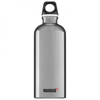 SIGG  Gourde flasque Traveller 0.6l Alu Gris Unique
