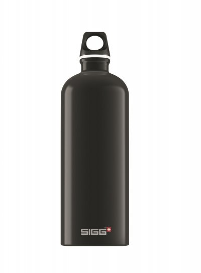 SIGG  Gourde flasque Traveller 1l Black Noir Unique