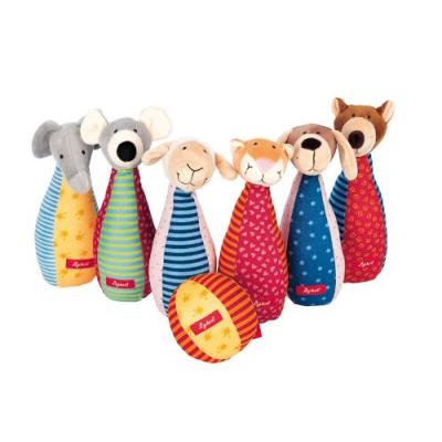 GENERIQUE Sigikid 49520, fille et gar&ccedil;on, jeu de quilles en tissu, multicolore