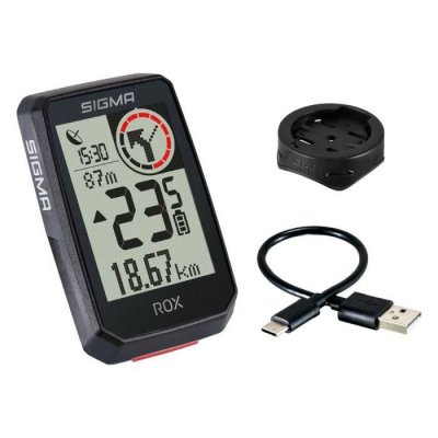 SIGMA SPORT Sigma CICLOCOMPUTADOR GPS ROX 2.0 14 FUNC.NEG