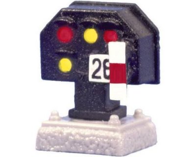 VIESSMANN Signal lumineux darr&ecirc;t de la Deutsche Bahn (chemins de fer allemands), 4 LED