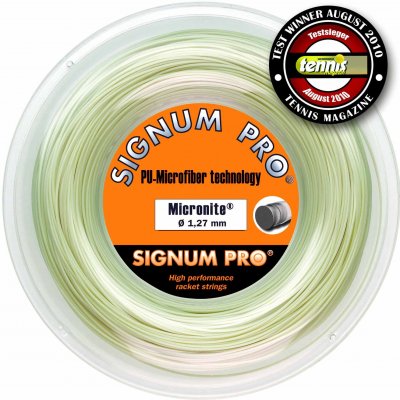 SIGNUM PRO  micronite bobine cordage de tennis naturel 1,27 mm x 200 m