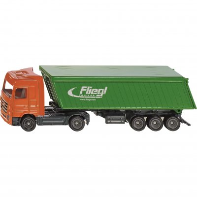 SIKU  Camion Avec Benne Basculante Et Toit, Mod&egrave;le r&eacute;duit de voiture