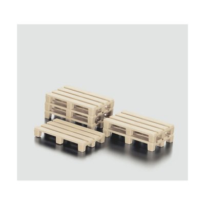SIKU  palettes  camion (1722) 50 pi&egrave;ces beige (7015)