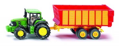 SIKU  tracteur John Deere avec ensilage vert (1650)