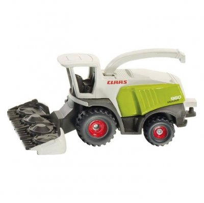 SIKU  vert hacheur Claas / blanc (1418)