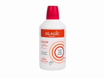 SILAGIC  Silicium Organique Gluco-Chondro 1 Litre - Bouteille 1000 ml