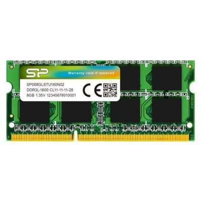 SP SILICON POWER Silicon Power 1x8gb Ddr3 1600mhz Ram Memory Vert