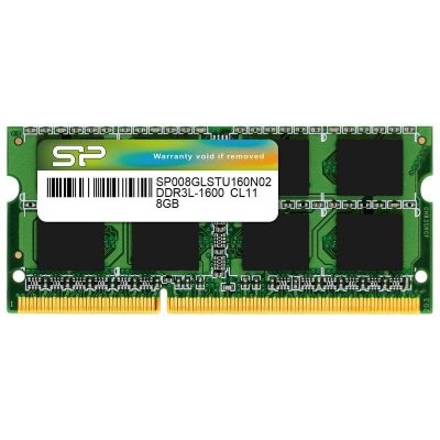 SILICON POWER  8GB DDR3L SO-DIMM module de m&eacute;moire 8 Go 1 x 8 Go 204-pin SO-DIMM - Neuf