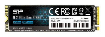 SILICON POWER  A60 M.2 2280 512GB Max2200/1600MB SP512GBP34A60M28