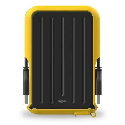 SILICON POWER  Armor A66 - Disque dur - 5 To - externe (portable) - USB 3.2 Gen 1 - noir/jaune 