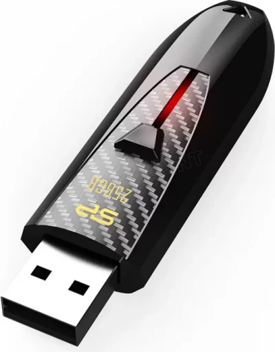 SILICON POWER  Blaze B25 - Cl&eacute; USB - 128 Go - USB 3.1 Gen 1 - noir