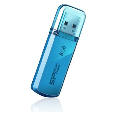 SP SILICON POWER Silicon Power Memoria USB Helios 101 8GB USB 2.0 Azul