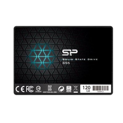 SILICON POWER  Slim S55 2.5"" 120 Go S&eacute;rie ATA III TLC