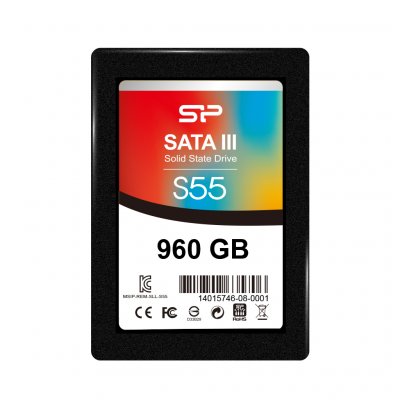 SILICON POWER  Slim S55 - SSD - 960 Go - SATA 6Gb/s