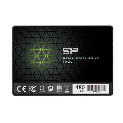 SILICON POWER  Slim S56 2.5"" 480 Go S&eacute;rie ATA III TLC