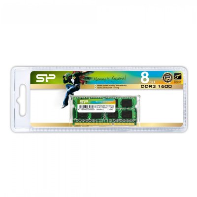 SILICON POWER  Sp008gbstu160n02 1x8gb Ddr3 1600mhz Ram Memory Vert