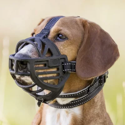 TRIXIE Silicone Flexible Muzzle Pour Chiens M-L 