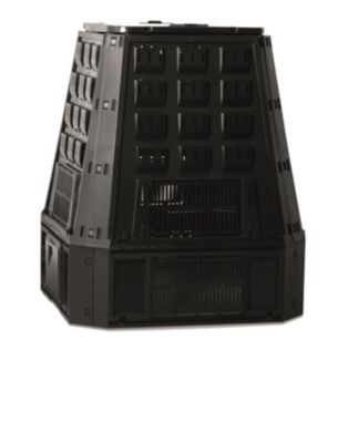 HTTPS: OUTIROR.COM IMG P 1 1 4 9 4 11494.JPG Silo thermocomposteur - PP, 600 l, noir, pliable