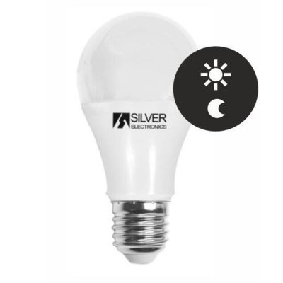SILVER ELECTRONICS Silver Sanz Eco 602423 E27 10w 820 Lumens 2700k Led Bulb Blanc