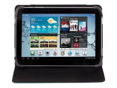 SILVERHT Silver Sanz Universal Folio Case For Tablet Up To 10.1&acute;&acute; Bleu