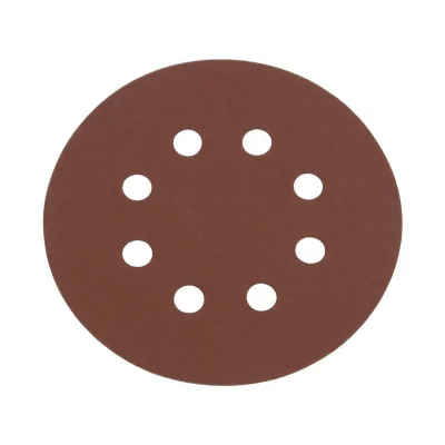 SILVERLINE  206505 10 disques abrasifs perfor&eacute;s auto-agrippants 125 mm Grain 240