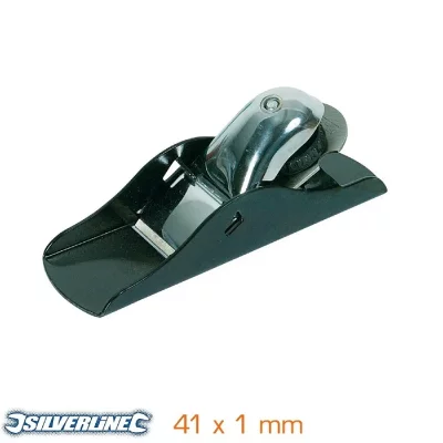 SILVERLINE  306437 Rabot &agrave; une main 45 x 165 mm