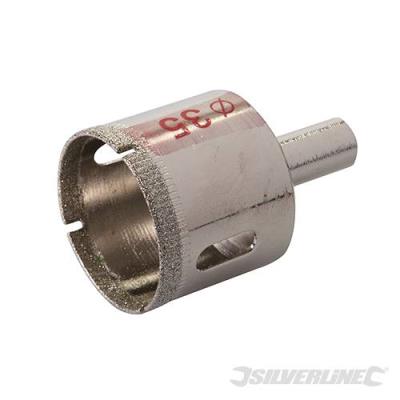 SILVERLINE  395021 35 mm Diamond Dust Hole Saw