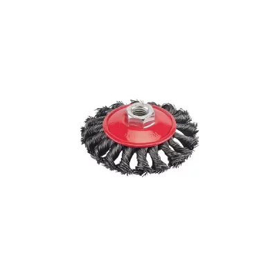 GENERIQUE Silverline 580493 Brosse circulaire &agrave; fils torsad&eacute;s 115 mm
