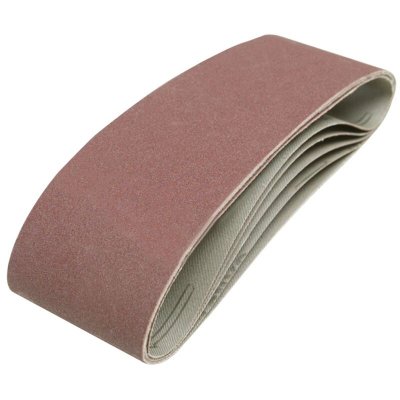 SILVERLINE  625574 5 bandes abrasives 75 x 533 mm Grain 120