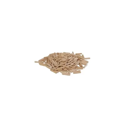 SILVERLINE  675212 Lot de 200 Goujons en bouleau 10 x 40 mm