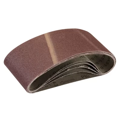 GENERIQUE Silverline 862553 5 bandes abrasives 75 x 457 mm Grain 80