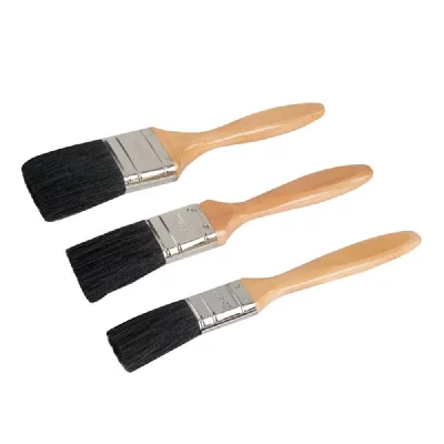 SILVERLINE  868557 Lot de 3 pinceaux qualit&eacute; Pr&eacute;mium 3 pi&egrave;ces