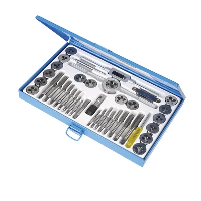 SILVERLINE  Coffret Expert de 40 tarauds et fili&egrave;res