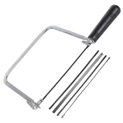 SILVERLINE  - Scie &agrave; chantourner et 5 lames, 170 mm, 170 Mm