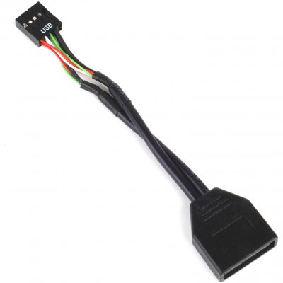 SILVERSTONE  adapter intern usb 3.0 zu intern usb 2.0 - 10 cm