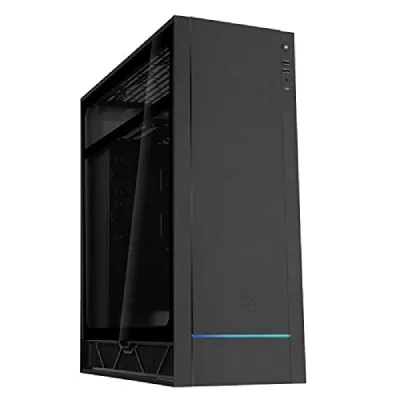 SILVERSTONE  Alta F1 Midi-tower, Tempered Glass - Schwarz