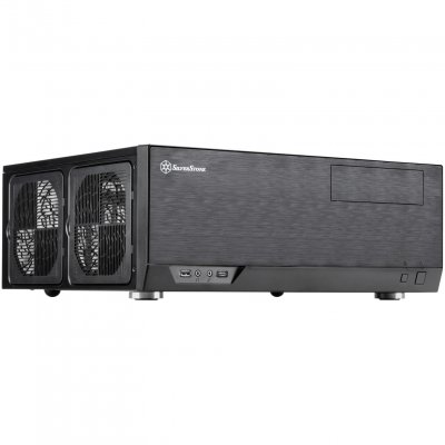 SILVERSTONE  GD09B-C HTPC Noir, Boit&icirc;er HTPC