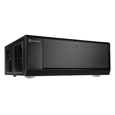 SILVERSTONE  Grandia GD10 - Tour - ATX - pas d'alimentation (ATX / PS/2) - noir - USB/Audio 