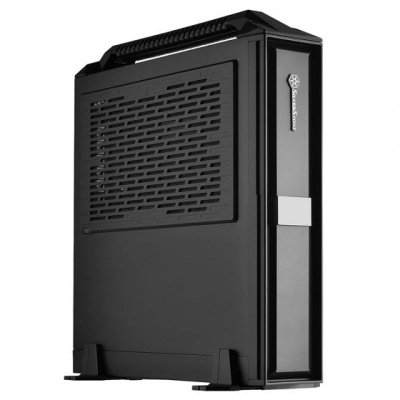  SilverStone MILO ML08-H - SFF - mini ITX - pas d'alimentation (SFX12V/SFX-L12V) - noir - USB/Audio 