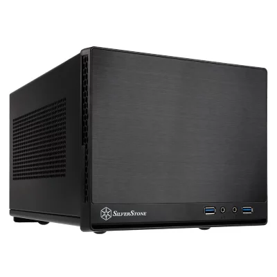 SILVERSTONE  SG13 Mini Tower Noir, Moyen tour